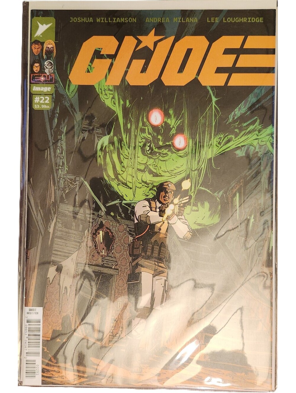 G.I. Joe Vol 1 #22E Variant NM Image Comic Williamson Milana 2013